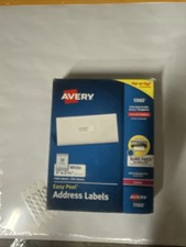 Avery Easy Peel Address Label - White (5960)