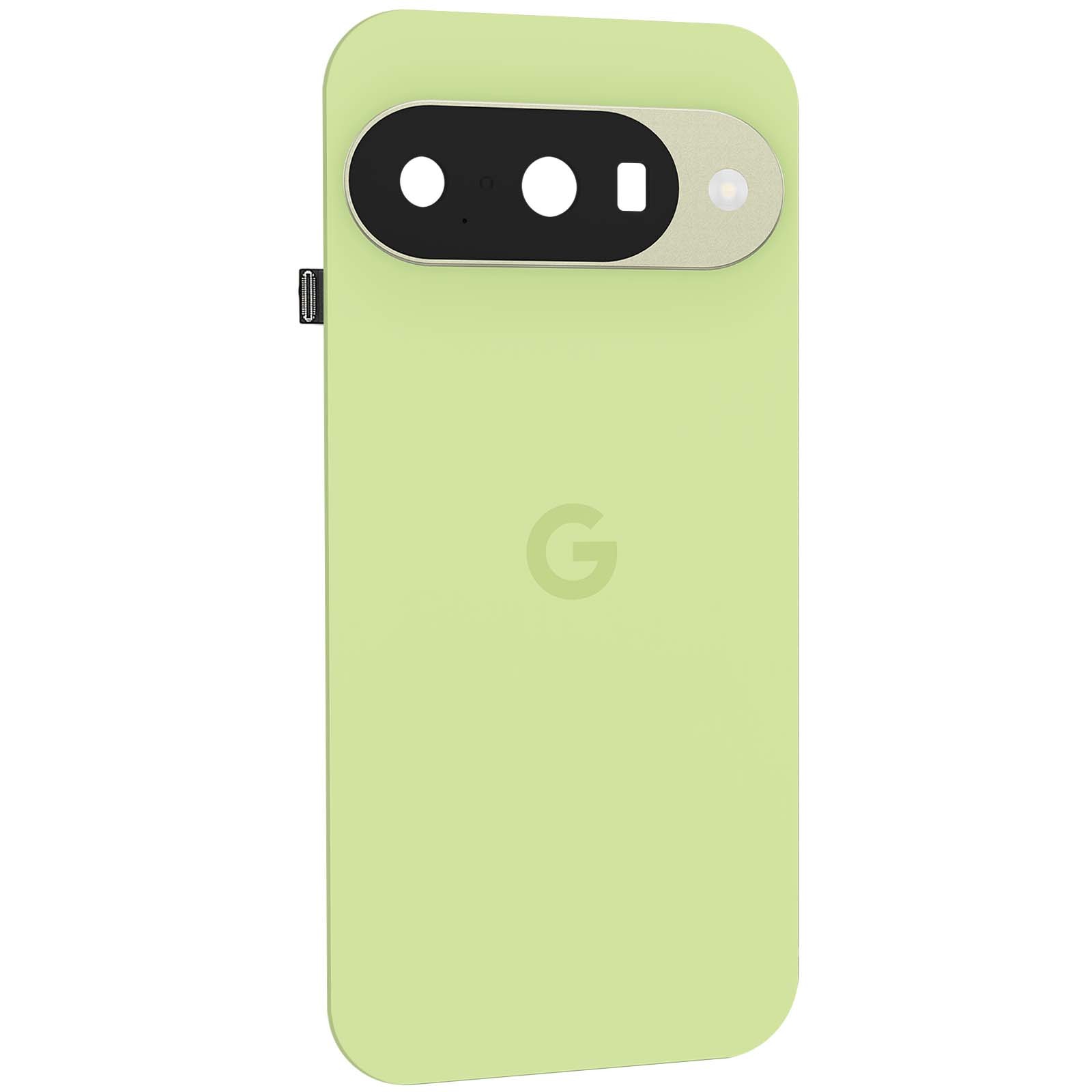 Cache batterie Google Pixel 10 en verre Gorilla Glass anti-rayures