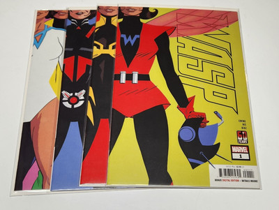 THE WASP #1-4 & Set (Marvel Comics 2023)  Complete Series ft JANET+NADIA
