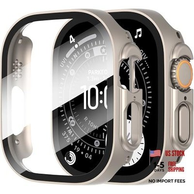 Suoman 2-Pack for Apple Watch Ultra 3/2/1 49mm 49 mm - Ultra 3/2/1 Titanium