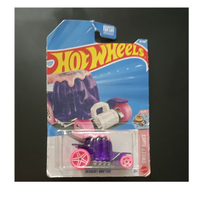 Hot Wheels Dessert Drifter Sweet Rides 1:64 Diecast Car Purple Pink White 2023