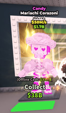 Candy Mariachi Corazoni 50M/S Steal A Brainrot Secret Roblox