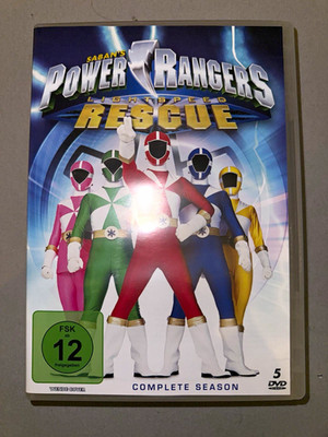 justbridge Power Rangers Lightspeed Rescue Staffel 8 Box Set DVD Deutsch FSK 12