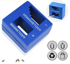 2 in 1 Screwdriver Magnetizer Demagnetizer Tool Drill Bit Magnetic Pickup