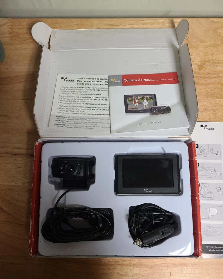 Yada Behind Sight Backup  Camera with 4.3 inch Monitor - Image 3 of 4