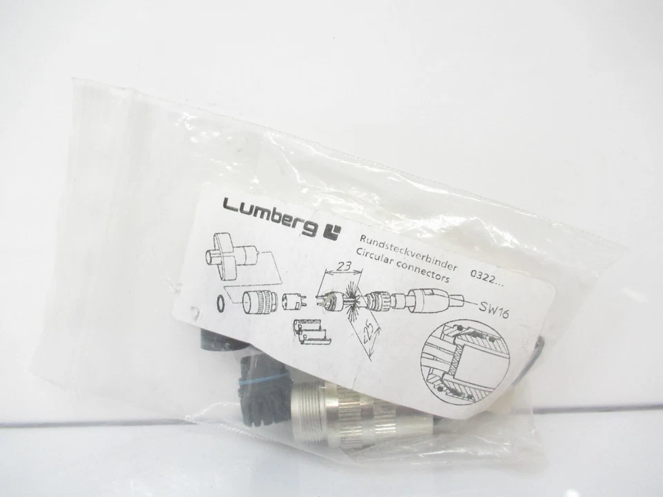 Bulden Lumberg 0322-07 18896 Female Circular Connector - Image 2 of 3