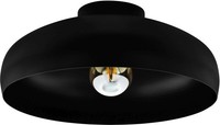 Deckenleuchten Schwarz Modern IP20 1X60W/E27 Schwarze Leuchte Lampe