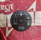 ELVIS PRESLEY 'Love Letters/Come What May' 1966 UK 45 RCA1526 ELVIS NM!