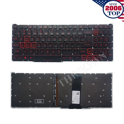 New US Keyboard for Acer Nitro 5 AN515-43 AN515-54 AN515-55 AN517-51 AN715-51