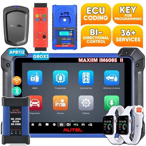 Autel MaxiIM IM608S II Full Kit Plus IMKPA Accessories with Free OTOFIX Watch - Picture 15 of 19