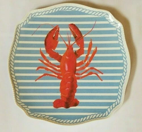 Platos de vajilla de rayas Cynthia Rowley