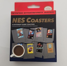 Pacchetto regalo Nintendo Mario Bros tazza Gameboy notebook NES set sottobicchieri Dr Socks