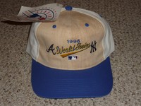 1996 World Series Baseball Hat Cap - Atlanta Braves Vs York Yankees - 1996 World Series Baseball Hat Cap - Atlanta Braves Vs York Yankees -