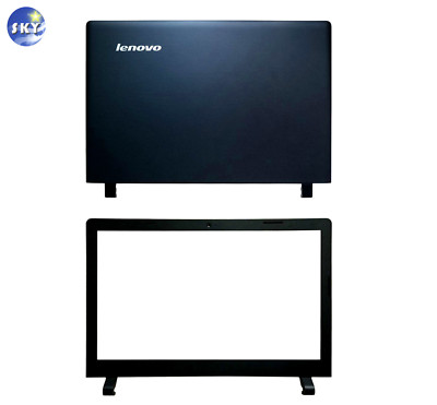 New Lenovo Ideapad 100-15 Lcd Back Cover Lid AP1ER000100 AP1HG000100 + Bezel