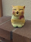 1950’s Shawnee Puss N’ Boots Cat Milk Pitcher Creamer Pottery Multi-Color USA 85
