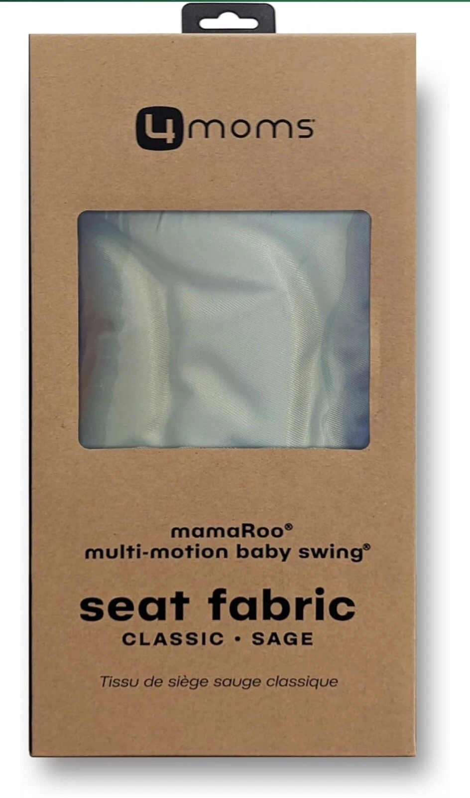 4moms Extra Seat Fabric, MamaRoo Baby Swing, Model 1046, Sage Limited Edition