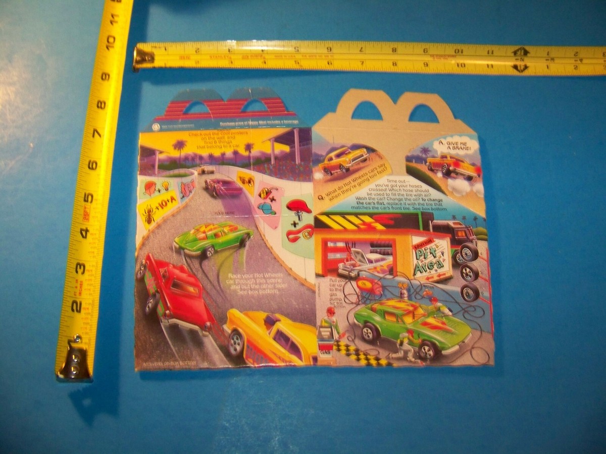 Vintage McDonald's Happy Meal Box 