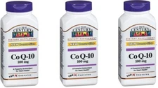 21st Century Co Q-10 100mg Capsules 150ct (3 Pack)