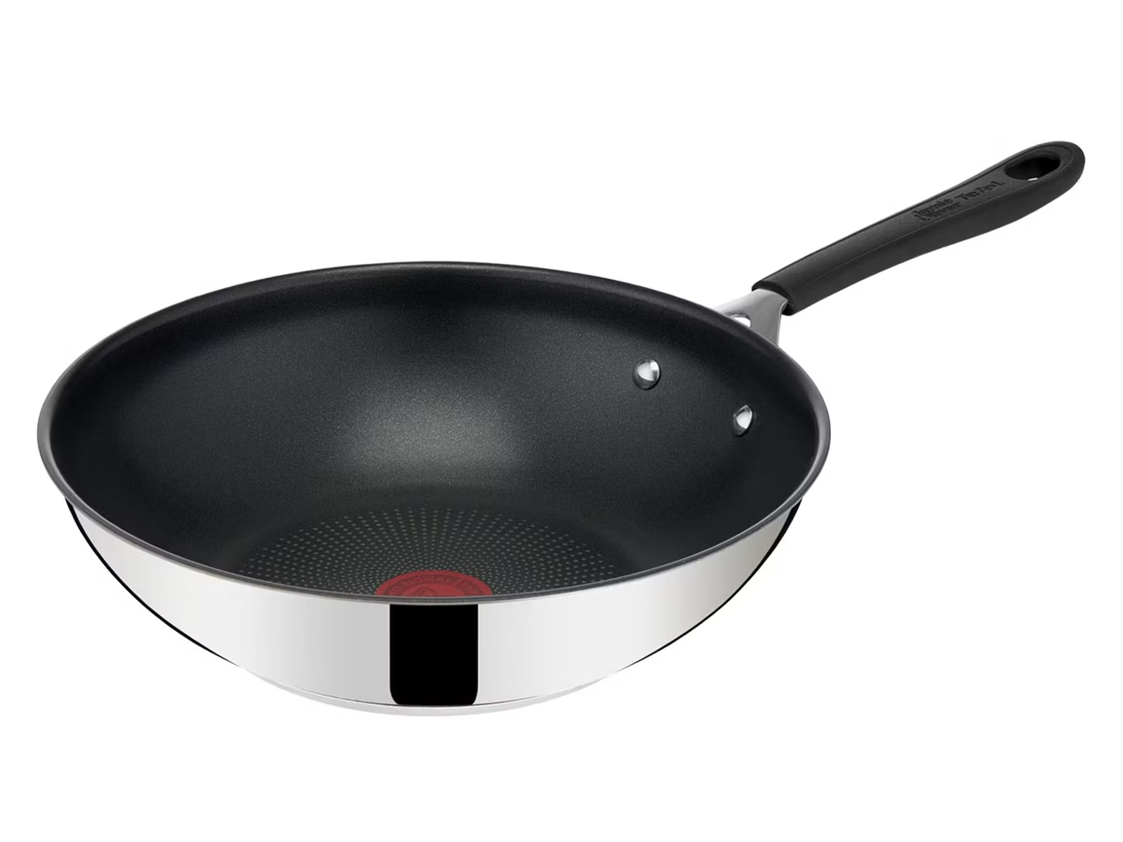 Tefal by Jamie Oliver Wok 28cm Ø Antihaft Edelstahl Induktion Home Cook E3031925