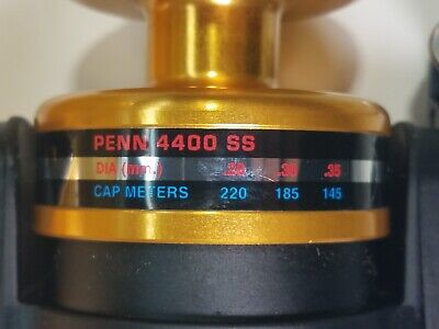 ペン　4400SS 美品　付属品付！ Penn Spinfisher 4400SS Skirted Spool Spinning Reel USA for