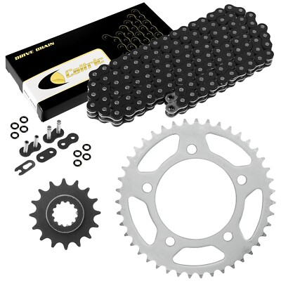 #ad #ad Black O Ring Drive Chain amp; Sprockets Kit for Honda CBR900RR 1996 1997 1998 99 $99.55