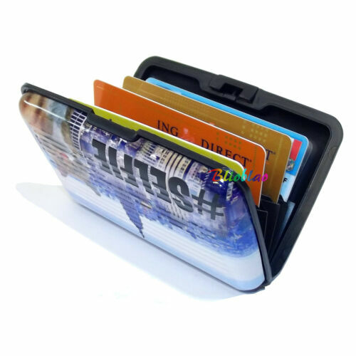 Click Card Porta Carte In Alluminio Ultra Leggero E Resistente Con Rfid - Foto 9