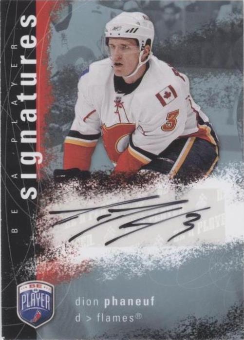 2007-08 Upper Deck Be a Player - Dion Phaneuf #S-DP - 1 of 1