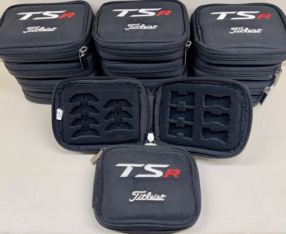 ⛳️ Authentic Titleist TSR Embroidered Weight Kit Case TSR2 TSR3 TSi GT Driver
