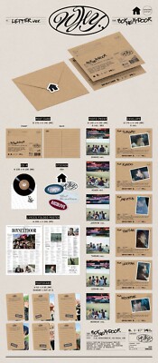 BOYNEXTDOOR 1st EP Album WHY.. LETTER Ver CD+Photo+Card+Post+