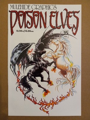 Poison Elves 15 (1994 Mulehide Graphics) Drew Hayes 2nd Print HTF