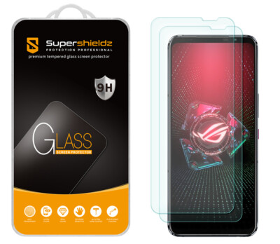 2X Tempered Glass Screen Protector for Asus Rog Phone 5s/5s Pro/ 6/ 6 Pro