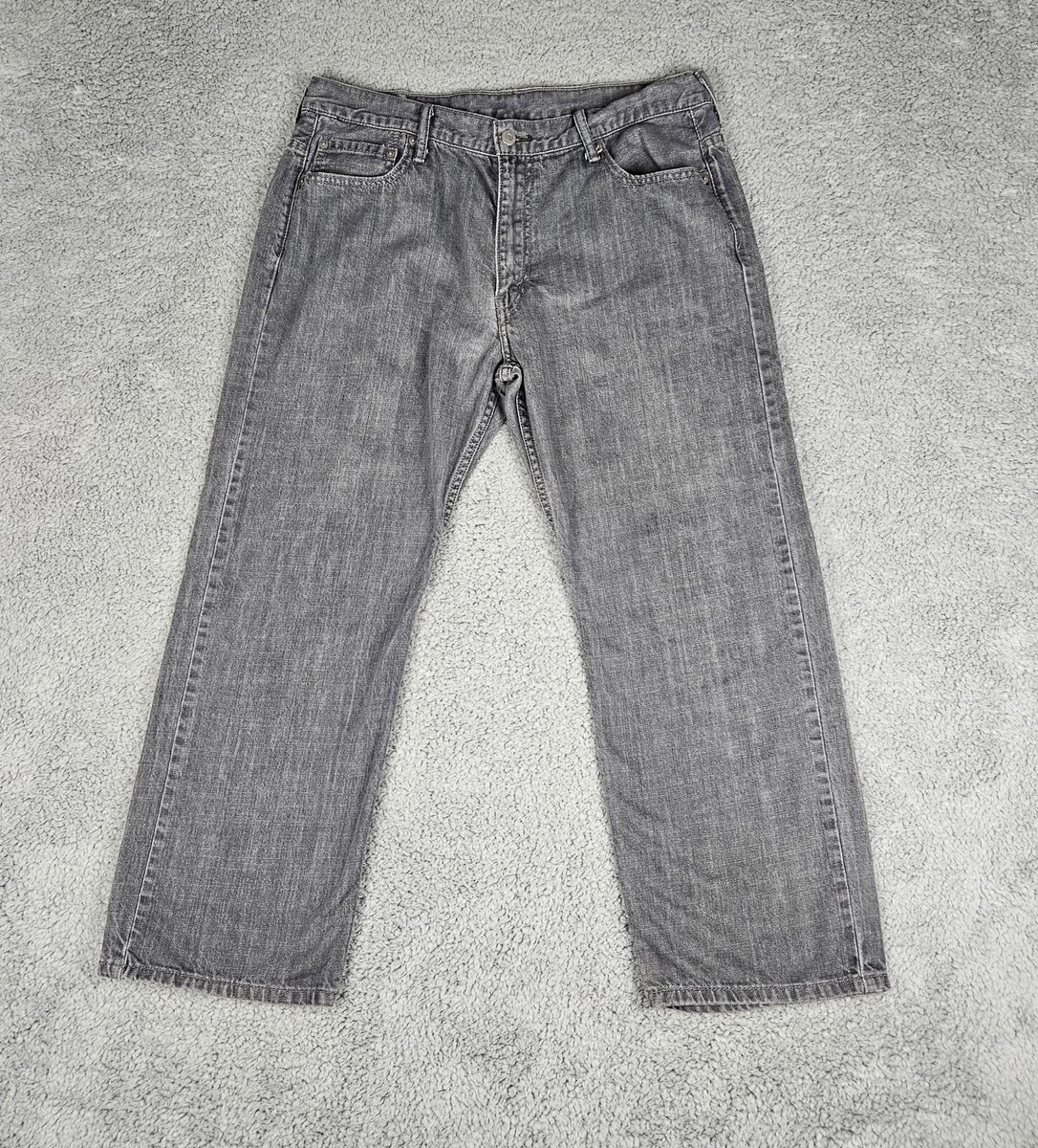 【W34 L34】00s usa levi's 569型 リーバイス 567 Levi's 569 Loose Straight Dark Wash Blue Denim Jeans Men 36