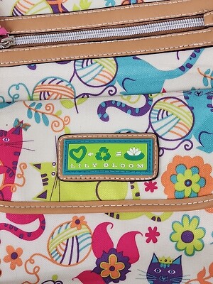 Lil bloom LILY BLOOM Cats Spring Summer Multicolor Adjustable Crossbody Bag