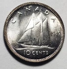 Canada 1949 Dime Choice Unc