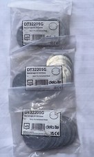 75 x Deta Wiring Junction Box Lid Light Galvanised Steel - 20/25mm DT32201G. J4