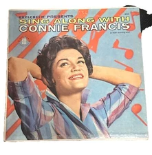 Sing Along With Connie Francis (Vinyl 1961 Mati-Mor) Original Record Album