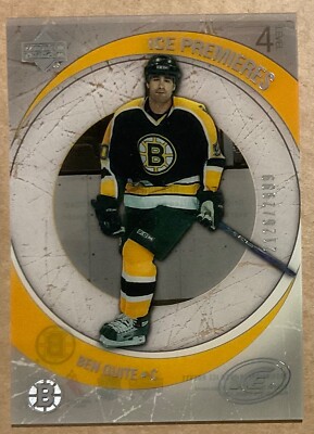 2005-06 BEN GUITE UPPER DECK ICE PREMIERES ROOKIE CARD #265 BRUINS #2126/2999