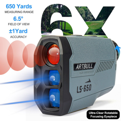 Rechargeable Golf Rangefinders 710 Yards Flag Pole Vibration Distance Range