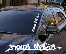 Rolla Mafia 22" Decal Sticker Windshield JDM Fits Toyota Corolla Car