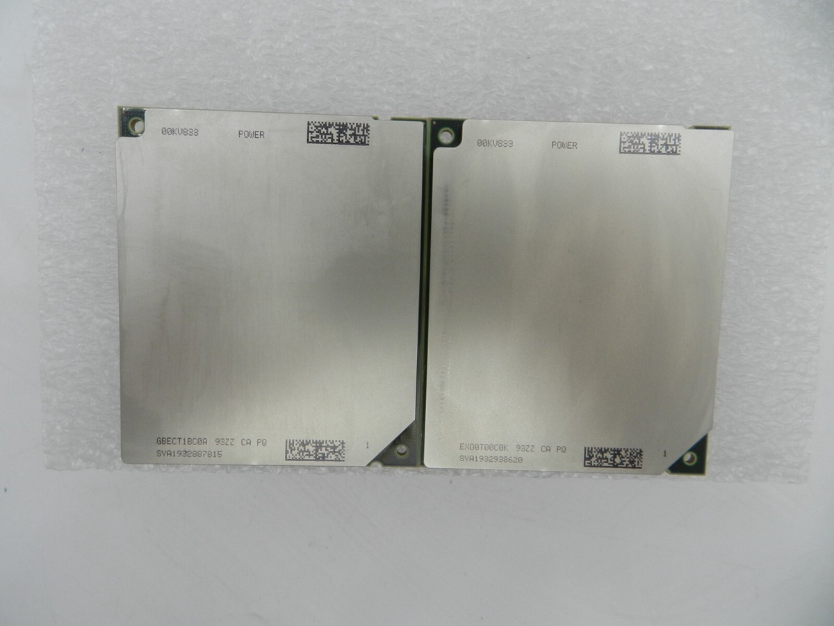 IBM POWER8 00KV833 93ZZ CA PQ 10-core CPU Processor 3.42 GHz (LOT
