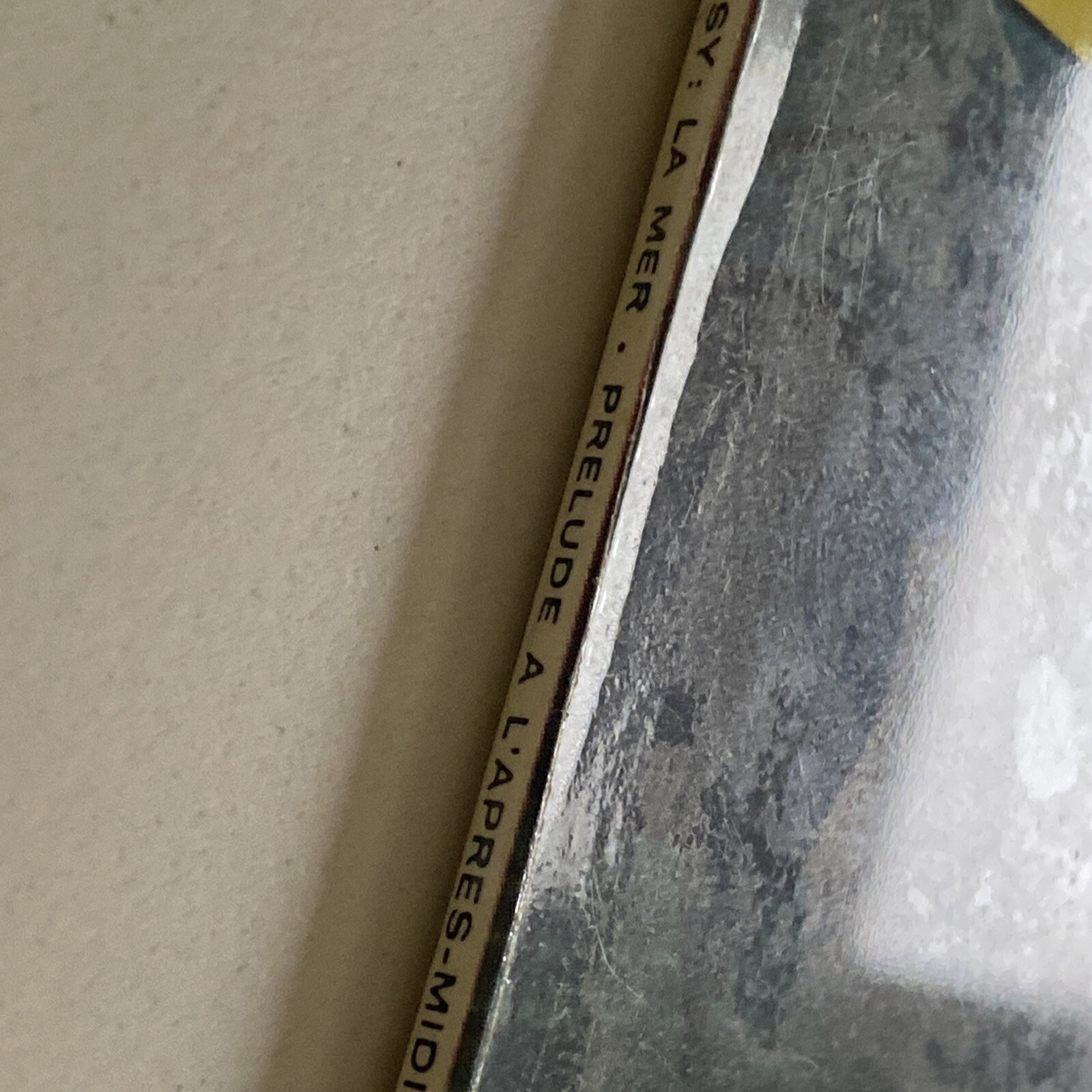 KARAJAN DEBUSSY LA MER RAVEL DAPHNIS ET CHLOE DGG STEREO BIG TULIP