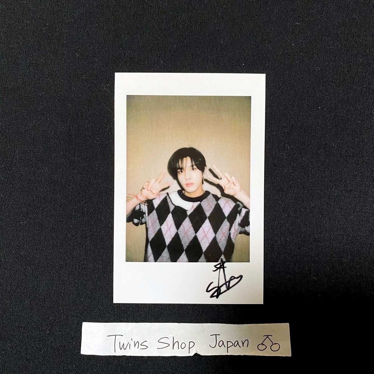 ENHYPEN signed (Print) Polaroid Photocard orange blood Macau
