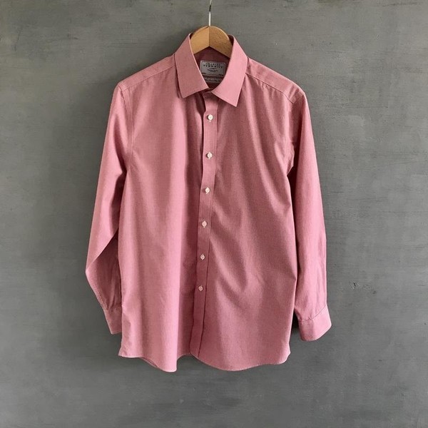 Men Charles Tyrwhitt Shirt White Cotton 40 /L / 48 #16W3