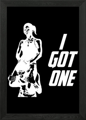I got one Framed Wall Art Poster Canvas Print Picture
