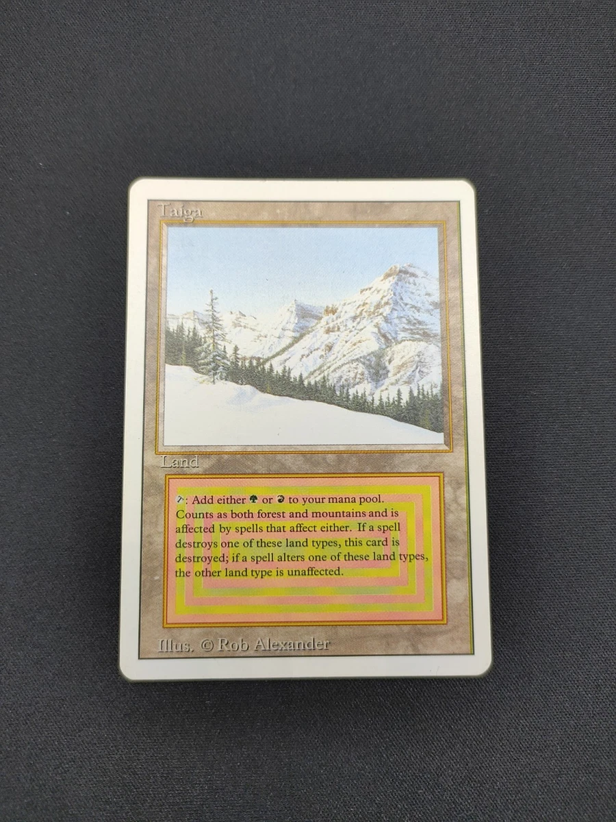Taiga Magic: The Gathering Individual Trading Card Games for sale