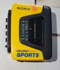 Vintage Sony Walkman Sports WM-AF59 Yellow AM/FM Cassette Player Needs Repair