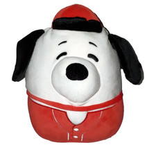 Squishmallows 8" Peanuts Snoopy in Baseball Uniform