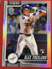 Topps Series 1 2024 Alex Freeland Rookie 75th Anniversary Dodgers #74 Card