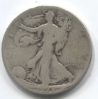 1928 - S- WALKING LIBERTY HALF DOLLAR-90 % SILVER- LOT # 247- LOW MINTAGE