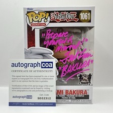 Ted Lewis AUTOGRAPH Yu-Gi-Oh - Yami Bakura Signed Funko Pop ACOA